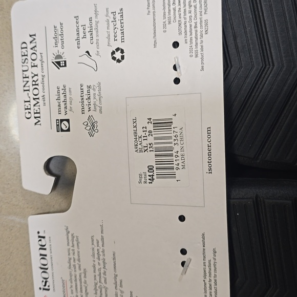 Isotoner Microsuede Boater Mocassin Slippers - Picture 3 of 11